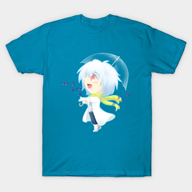 Clear Chibi T-Shirt by koomiarts